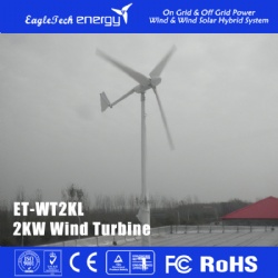 Wind Turbine Generator 2KW